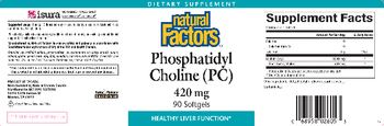 Natural Factors Phosphatidyl Choline (PC) 420 mg - supplement