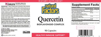 Natural Factors Quercetin - supplement