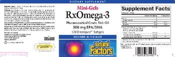 Natural Factors RxOmega-3 - supplement