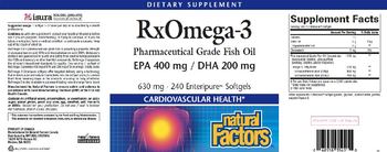 Natural Factors RxOmega-3 - supplement