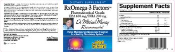 Natural Factors RxOmega-3 Factors - supplement