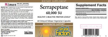 Natural Factors Serrapeptase - supplement