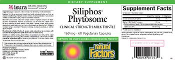 Natural Factors Siliphos Phytosome 160 mg - supplement