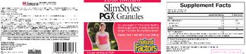Natural Factors SlimStyles PGX Granules - supplement