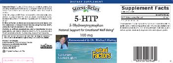 Natural Factors Stress-Relax 5-HTP 100 mg - supplement