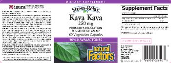 Natural Factors Stress-Relax Kava Kava 250 mg - supplement