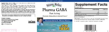 Natural Factors Stress-Relax Pharma GABA - supplement