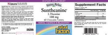 Natural Factors Stress-Relax Suntheanine L-Theanine 100 mg - supplement