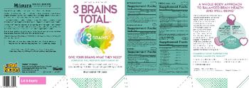 Natural Factors Three Brains 3 Brains Total 10 Billion Probiotic - supplement