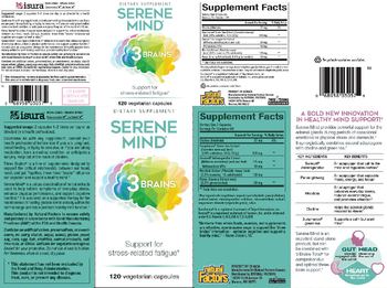 Natural Factors Three Brains Serene Mind - supplement