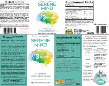 Natural Factors Three Brains Serene Mind - supplement