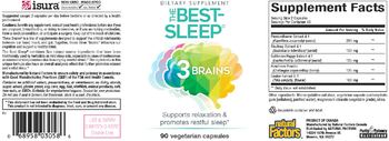 Natural Factors Three Brains The Best Sleep - supplement