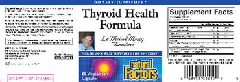 Natural Factors Thyroid Health Formula - supplement