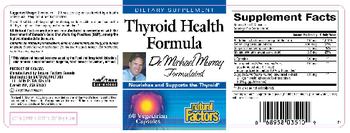 Natural Factors Thyroid Health Formula - supplement