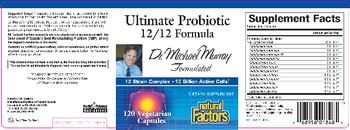 Natural Factors Ultimate Probiotic 12/12 Formula - supplement