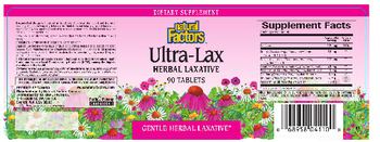 Natural Factors Ultra-Lax Herbal Laxative - supplement