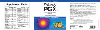 Natural Factors WellBetX PGXWeight Management Shake Chocolate - supplement