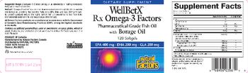 Natural Factors WellBetX Rx Omega-3 Factors - supplement