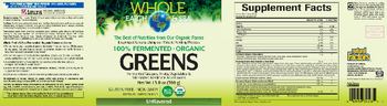 Natural Factors Whole Earth & Sea Greens Unflavored - supplement