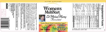 Natural Factors Women's MultiStart - supplement