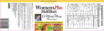 Natural Factors Women's Plus MultiStart - supplement