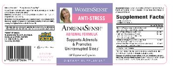 Natural Factors WomenSense AdrenaSense Adrenal Formula - supplement