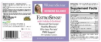 Natural Factors WomenSense EstroSense With Indole-3-Carbinol - supplement