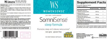 Natural Factors WomenSense SomniSense - supplement