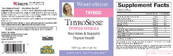 Natural Factors WomenSense ThyroSense - supplement