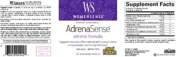 Natural Factors WS WomenSense AdrenaSense - supplement