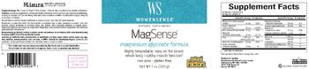 Natural Factors WS WomenSense MagSense - supplement