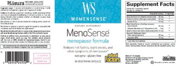 Natural Factors WS WomenSense MenoSense - supplement