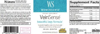 Natural Factors WS WomenSense VeinSense - supplement