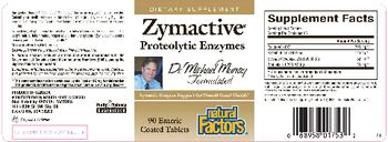 Natural Factors Zymactive Proteolytic Enzymes - supplement