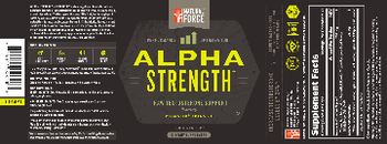 Natural Force Alpha Strength - supplement