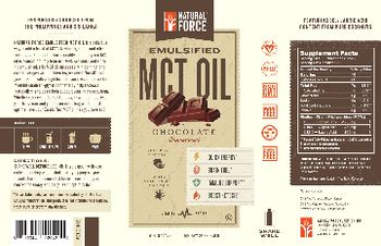 Natural Force Emulsified MCT Oil Chocolate - supplement