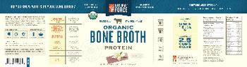 Natural Force Organic Bone Broth Protein Vanilla - supplement