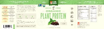 Natural Force Organic Plant Protein Chocolate Mint - supplement