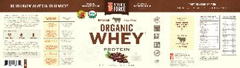 Natural Force Organic Whey Protein Cacao Bean - supplement