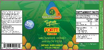 Natural Ginger Corp. Naturgin Syrup Forte - supplement