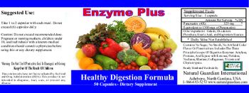 Natural Guardian Enzyme Plus - supplement