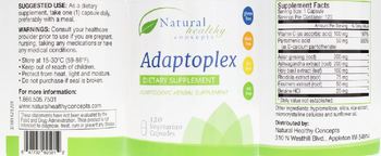 Natural Healthy Concepts Adaptoplex - supplement
