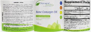 Natural Healthy Concepts Bone Concepts DK Bone Support With Vitamins D3 And K2 Capsules - supplement
