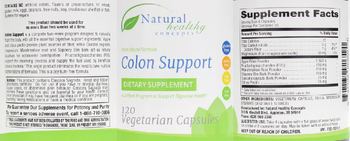 Natural Healthy Concepts Colon Support - supplement
