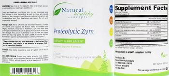 Natural Healthy Concepts Proteolytic Zym - supplement
