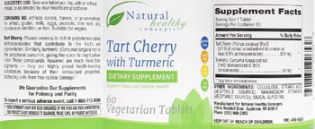 Natural Healthy Concepts Tart Cherry With Turmeric - supplement