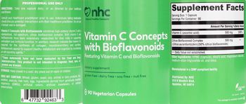 Natural Healthy Concepts Vitamin C Concepts With Bioflavonoids - supplement