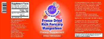 Natural Home Cures Freeze Dried Rich Pericarp Mangosteen - supplement