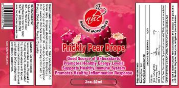 Natural Home Cures Prickly Pear Drops - supplement