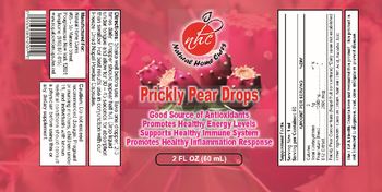 Natural Home Cures Prickly Pear Drops - 